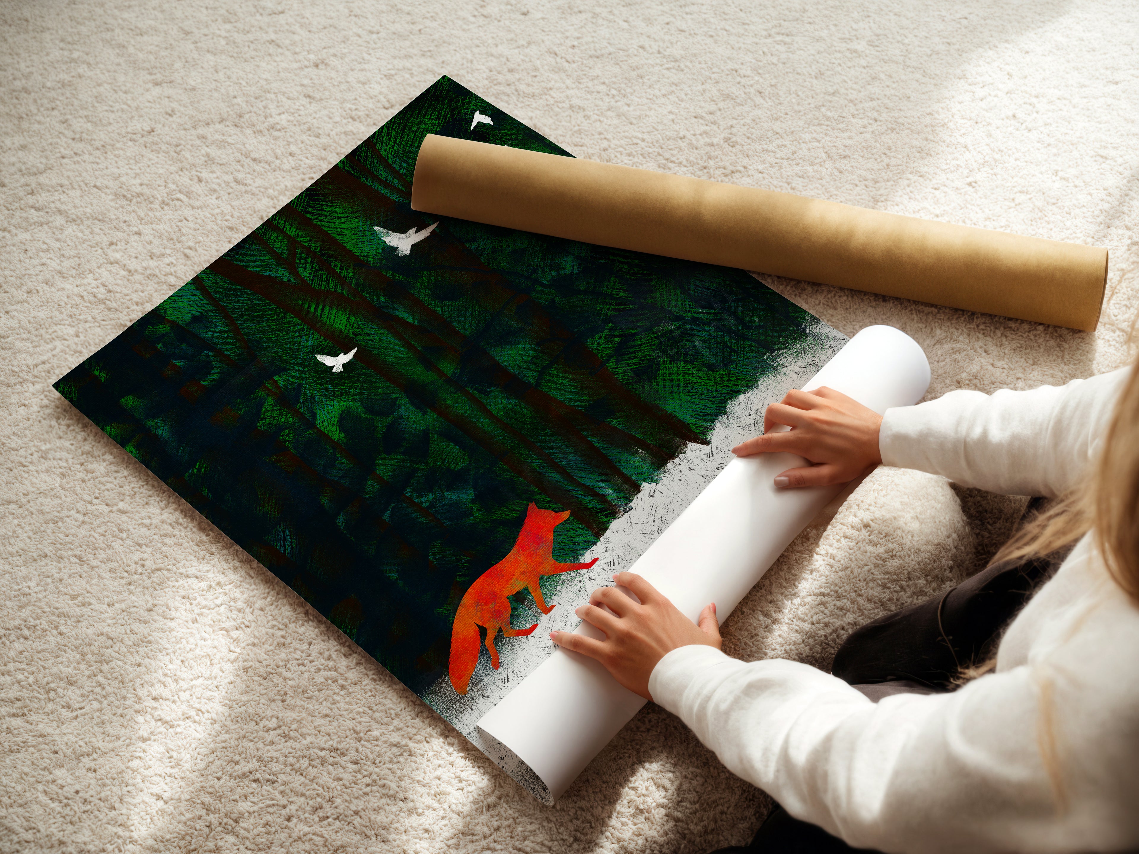 Róka a Csendes Erdőben